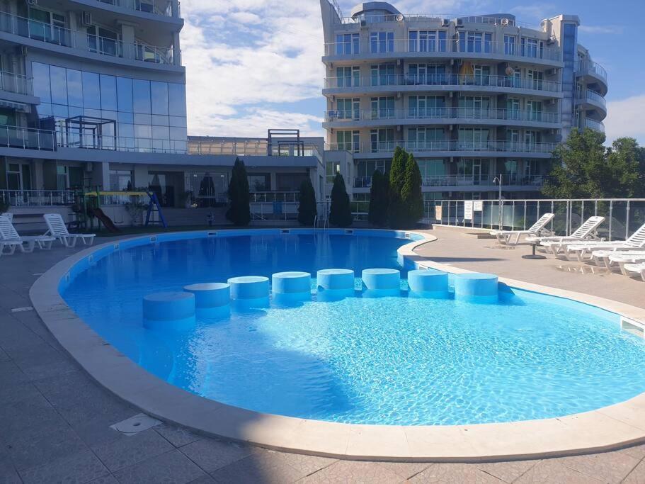Studio Silver Terace With Sea View For 4 Person Byala  Eksteriør billede